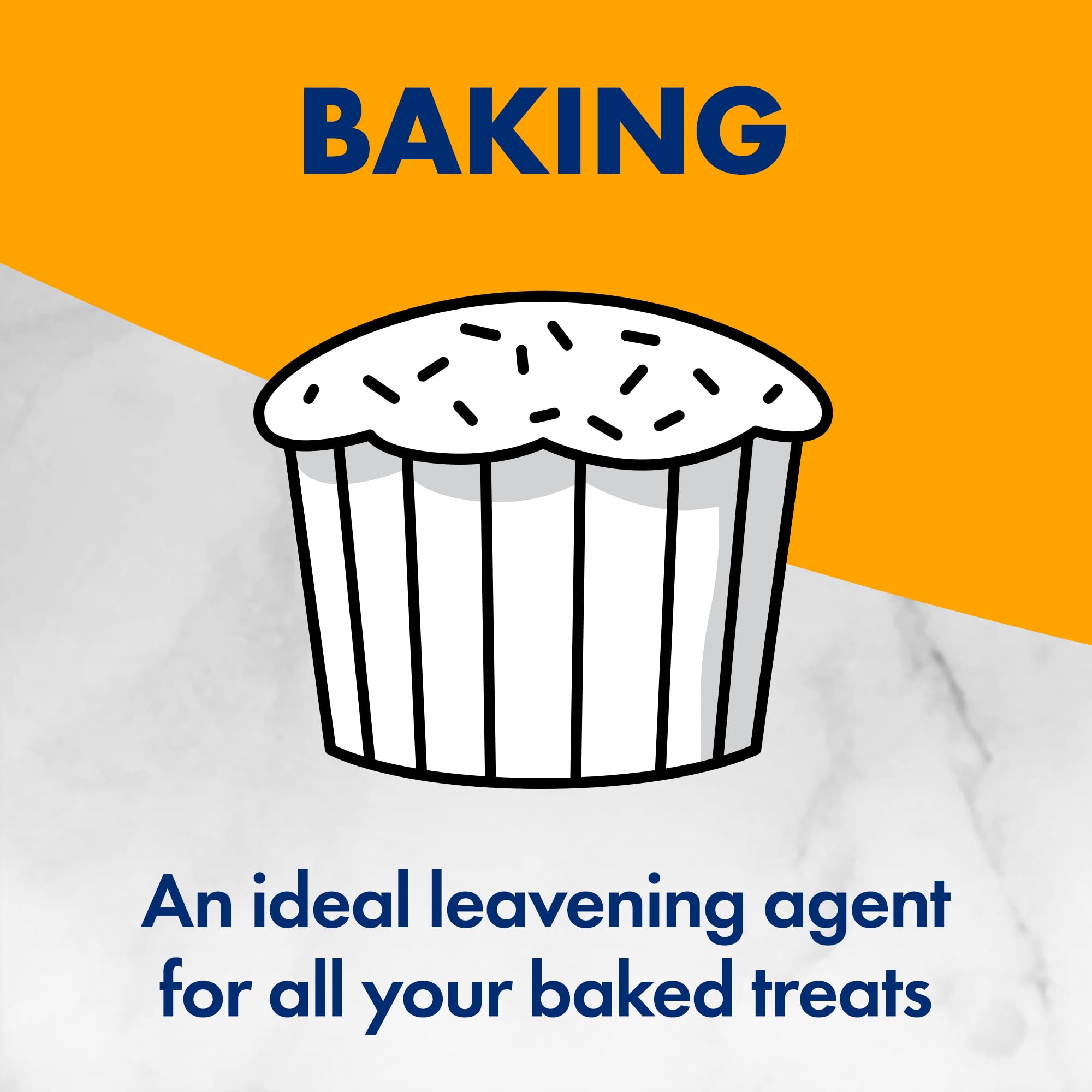 Arm & Hammer Baking Soda kitchen surface scrub for shining counters.