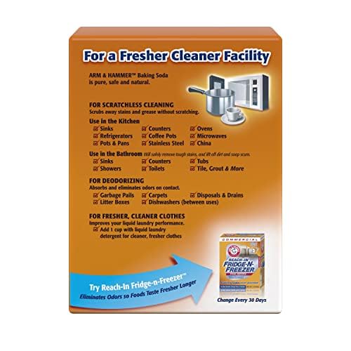 Arm & Hammer baking soda for kitchen uses and surface freshening