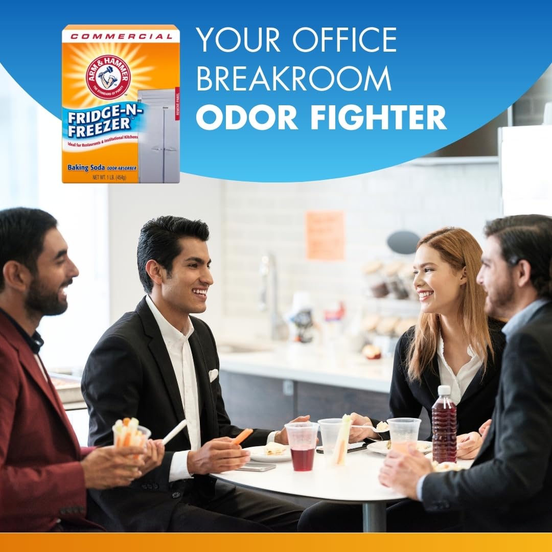 Arm & Hammer Fridge-N-Freezer Professional box is multipurpose for drains after use.
