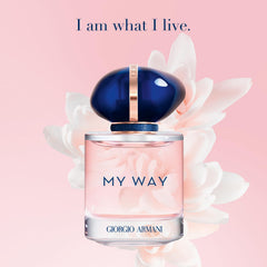 Armani Beauty My Way flacon front view showcases elegant silhouette and premium craft
