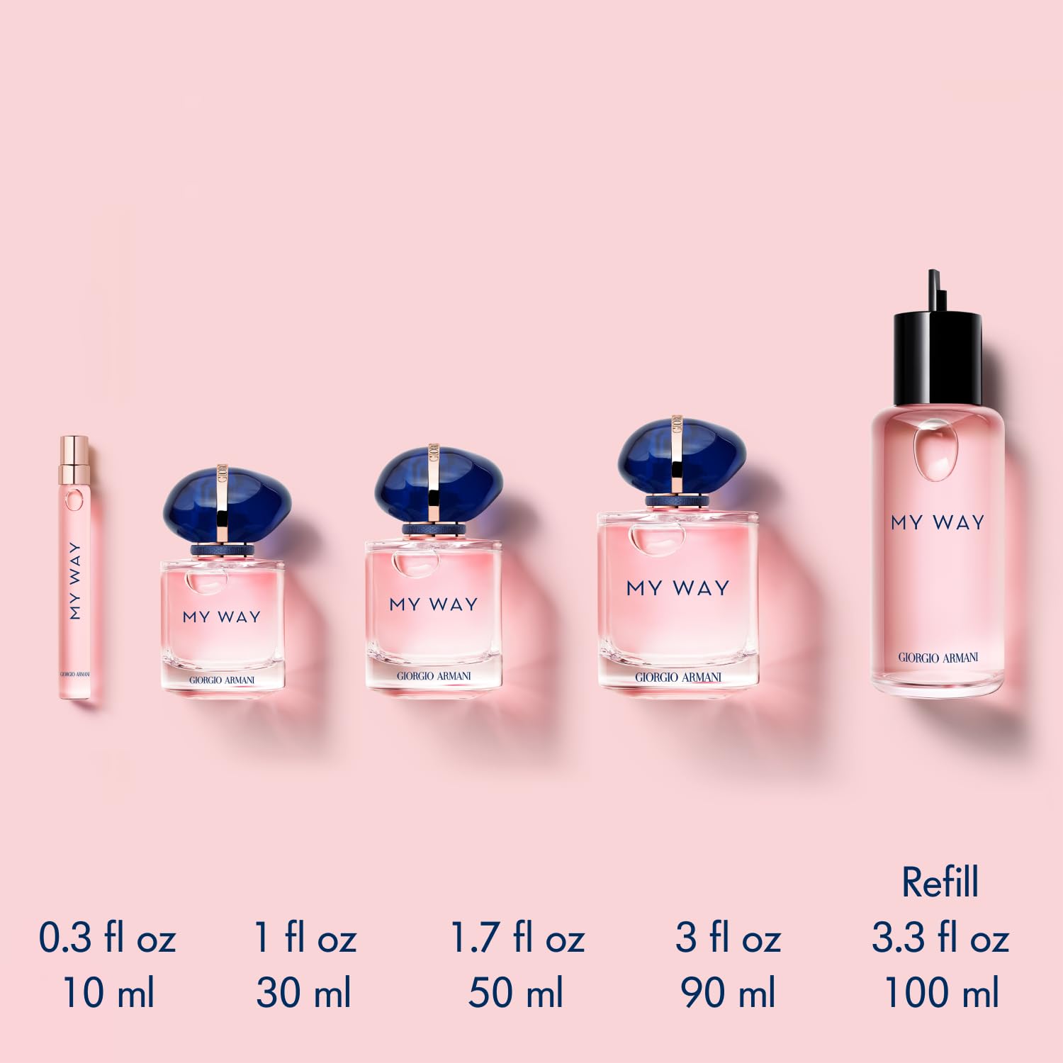 Armani Beauty My Way pulse-point application guides diffuse scent on wrists and neck