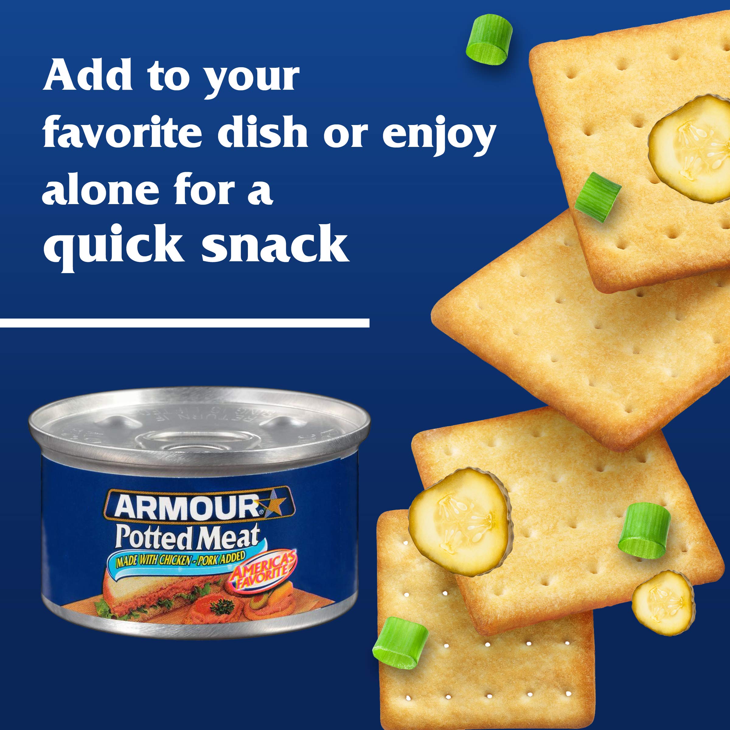 Armour Star Potted Meat in a sandwich for lunch.