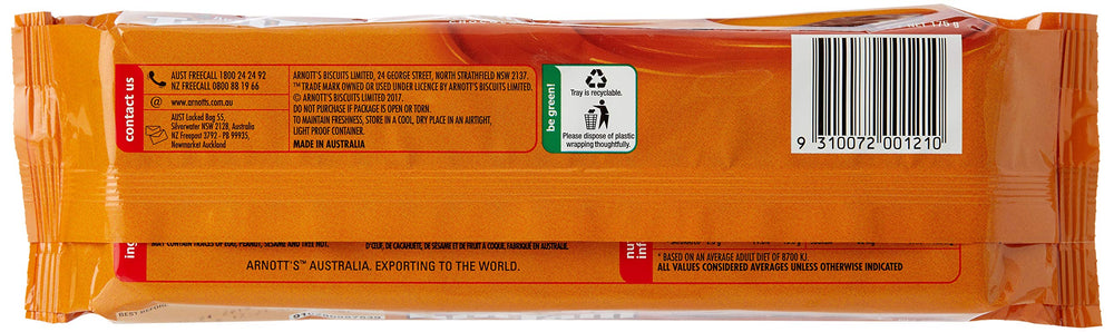 Arnott's Tim Tam 175g package image showcasing a classic Australian chocolate snack.