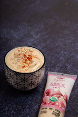 Aroma One Organic Herb Puree Tube Spread demonstrates versatile paste for cooking.