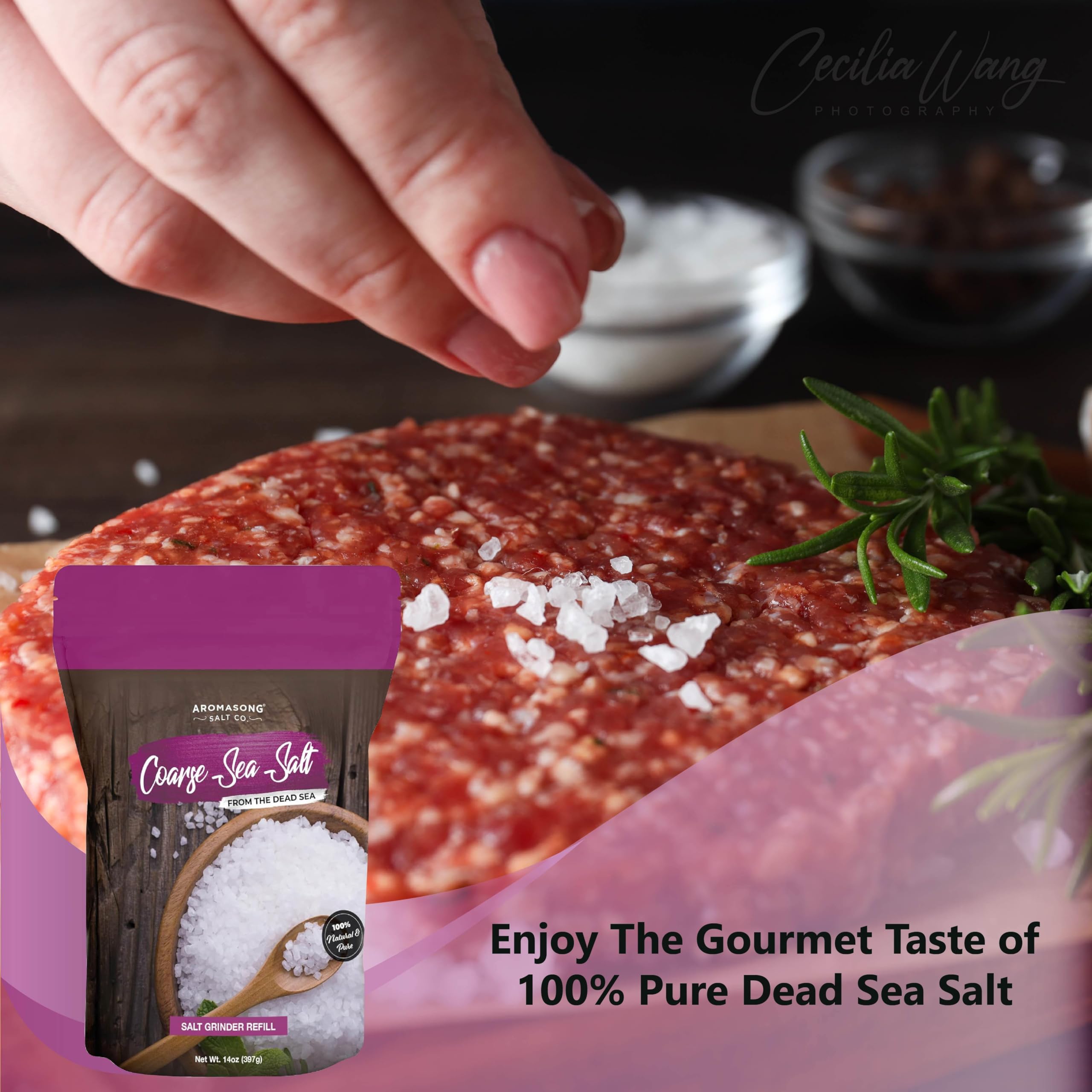 Aromasong salt for brining and canning adds balanced mineral flavor