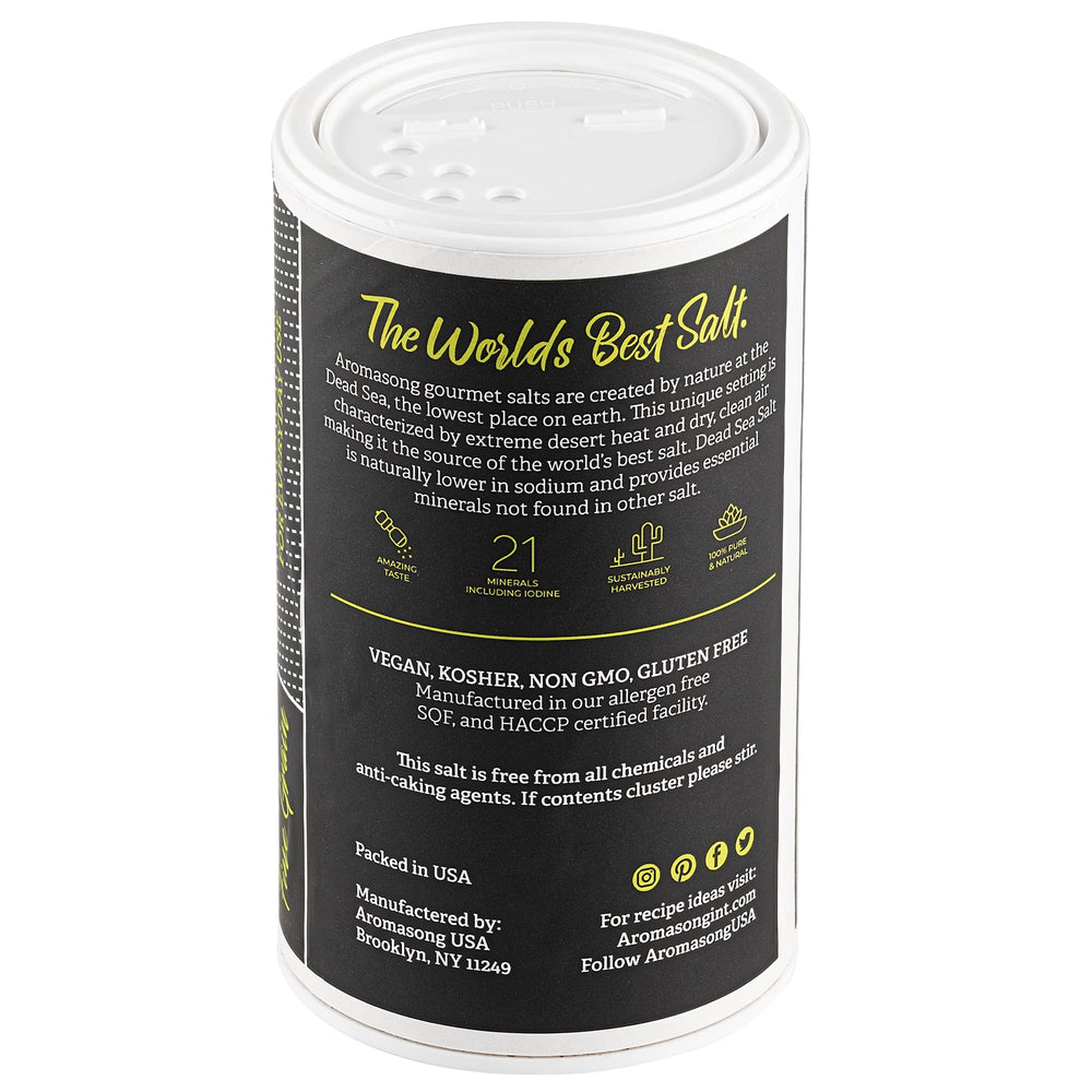 Aromasong Dead Sea Salt packaging box ready to ship