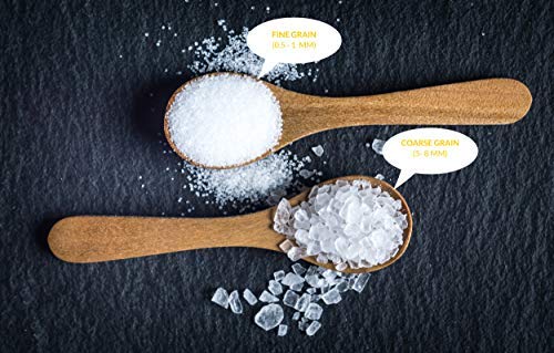 Aromasong vegan-friendly, gluten-free sea salt free from additives.