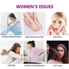 Aromlife Hiherbs Womb Detox featuring ginger and dong quai for traditional herbal support.