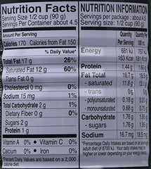 Aroy-D coconut milk label shows water and coconut extract ingredients