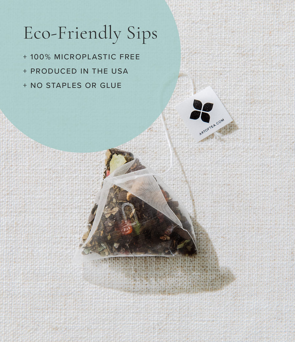 Art of Tea creamy coconut creme texture with vanilla and toasted almond hints.