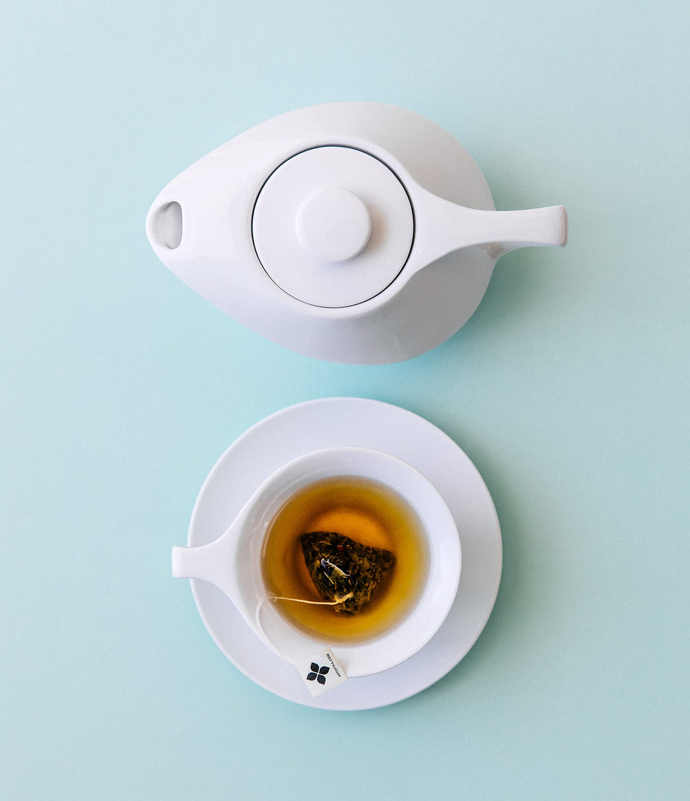 Art of Tea gift-ready box design ideal for tea lovers.