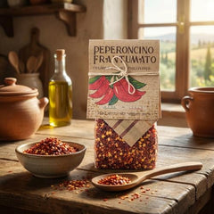 Artigiani Dei Sapori Italian chili flakes sprinkle easily over pizza or pasta
