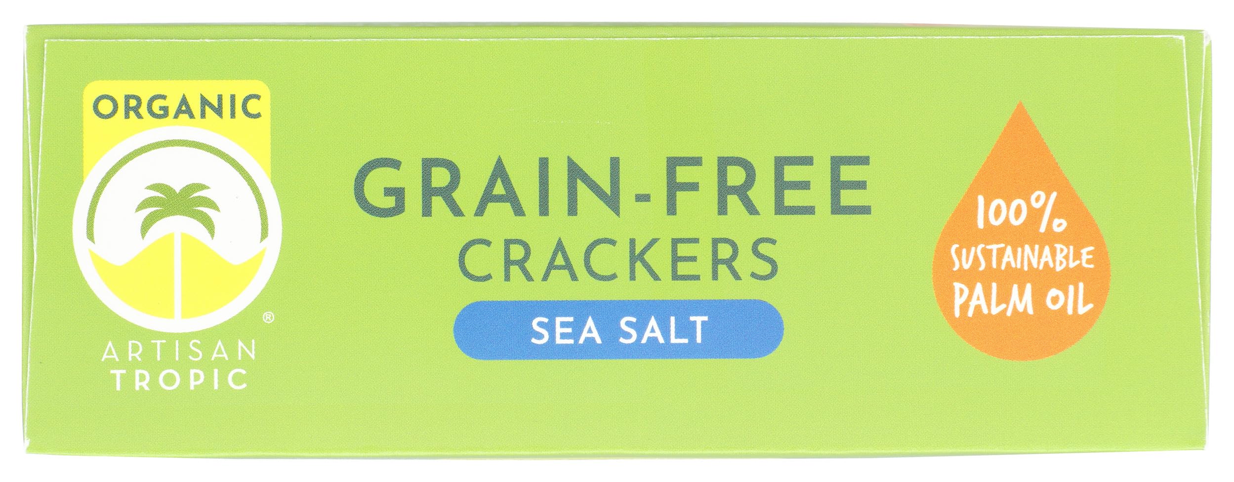 Artisan Tropic Reelie Crackers organic ingredients for a mindful snack.