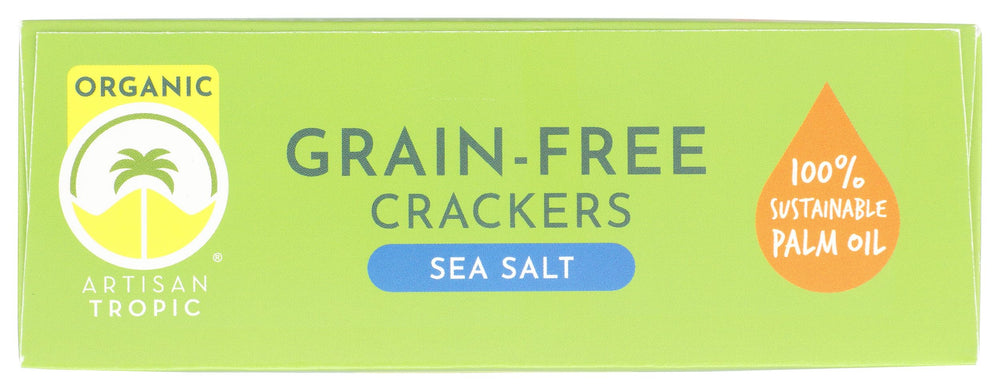 Artisan Tropic Reelie Crackers organic ingredients for a mindful snack.