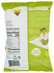 Artisan Tropic Sea Salt Plantain Chips close-up highlighting crisp texture