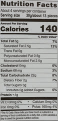 Artisan Tropic Sea Salt Plantain Chips ingredients highlight premium components