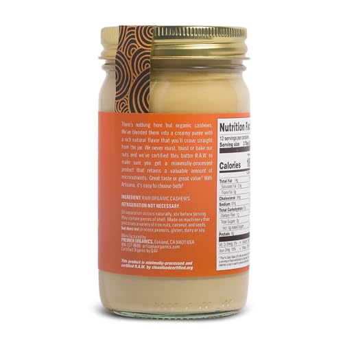 Artisana Cashew Butter spread on bread showing smooth consistency for breakfast