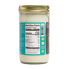 Artisana Coconut Butter spread close-up highlights rich coconut flavor for oatmeal
