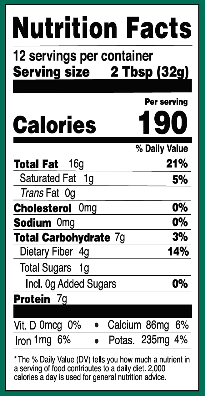 Artisana no sugar added label highlights a sugar-free option.