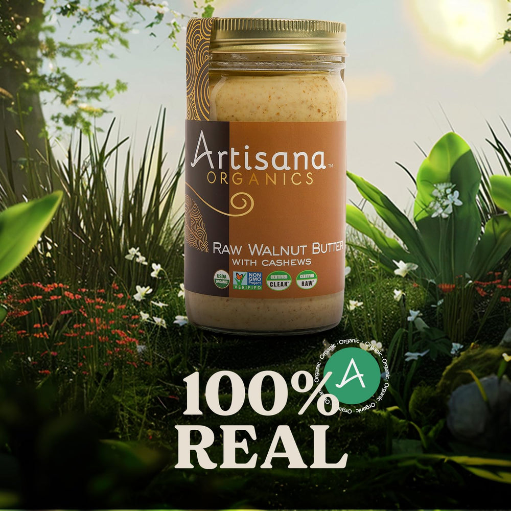 Artisana Organics 2-pack jars on kitchen counter showcase convenient prep for recipes