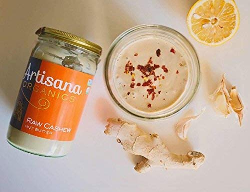 Artisana Raw Cashew Butter in a smoothie adds velvety texture