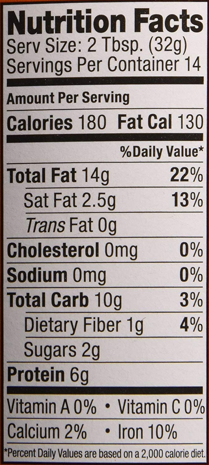 Artisana Raw Cashew Butter pouch packaging highlights organic farming and no additives