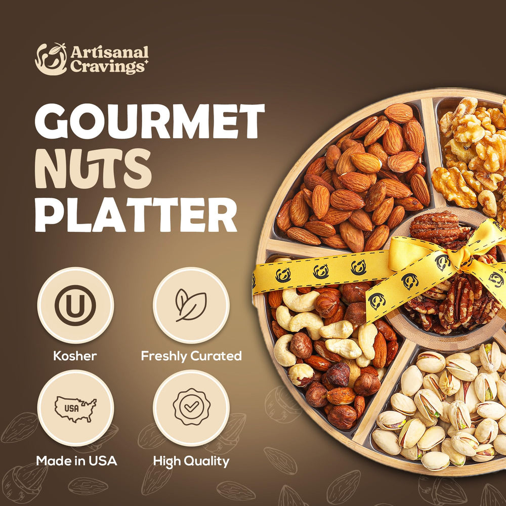 Honey glazed pecans add sweet crunch and aroma.