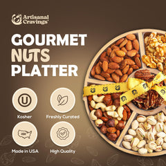 Honey glazed pecans add sweet crunch and aroma.