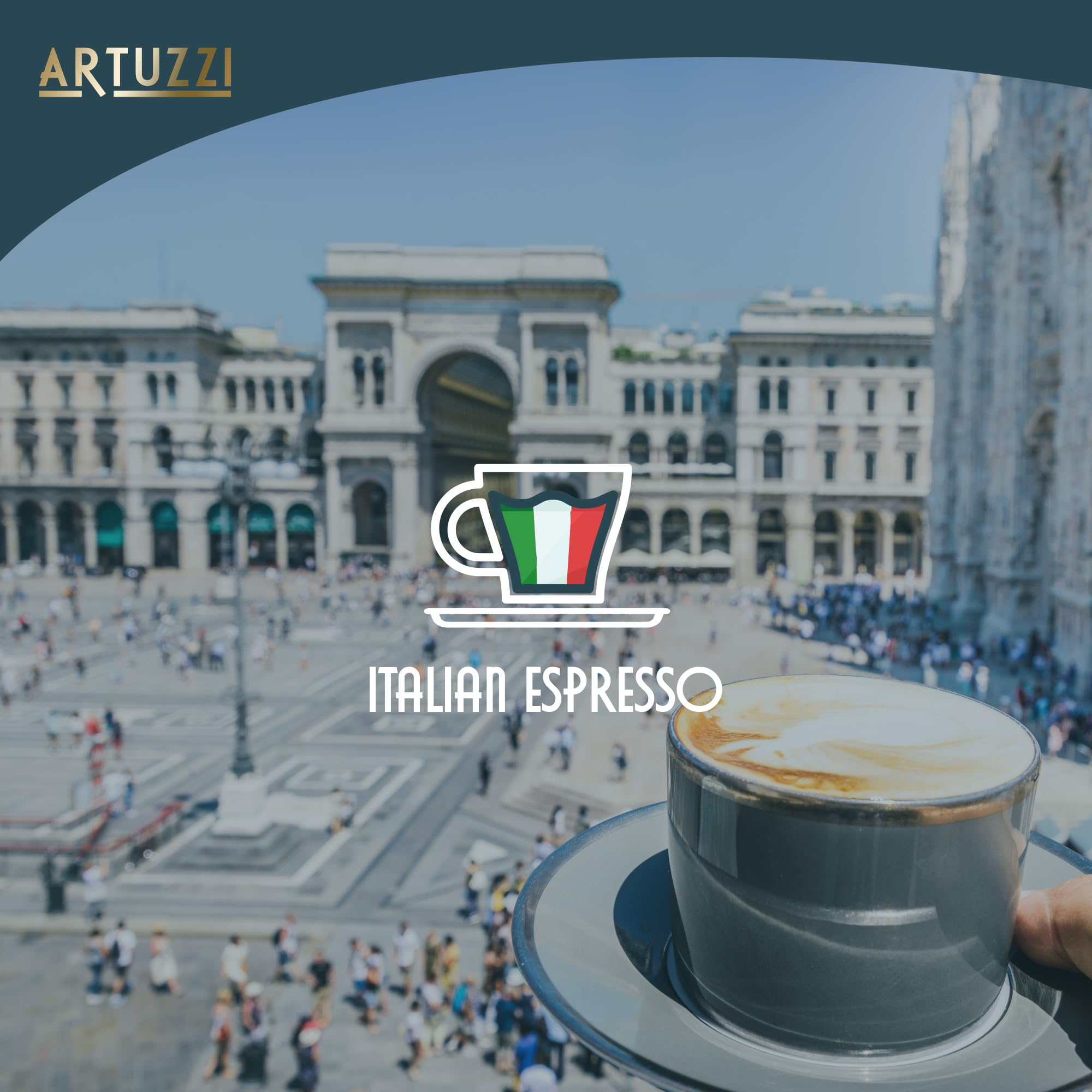 Artuzzi draws on Italian coffee culture to bring cafe vibes home.