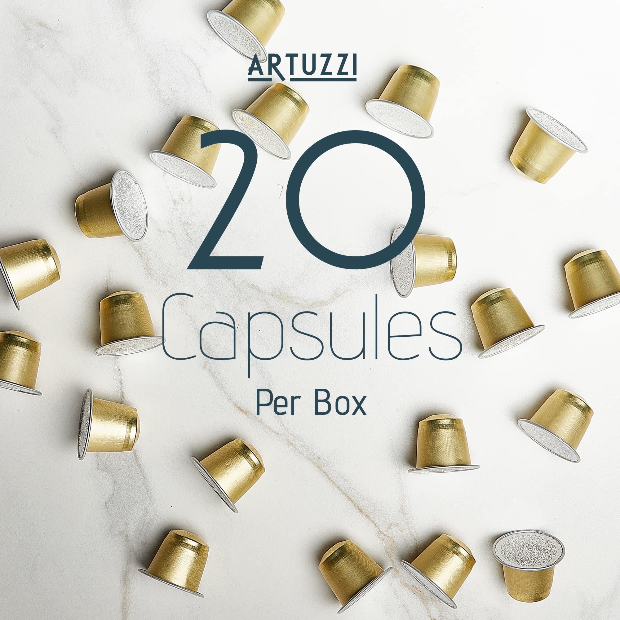 Artuzzi recyclable Nespresso pods offer eco-friendly convenience for daily coffee.