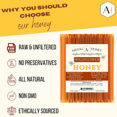 Arvoli Honey Sticks tea cup pour demonstrates quick sweetness for hot beverages.