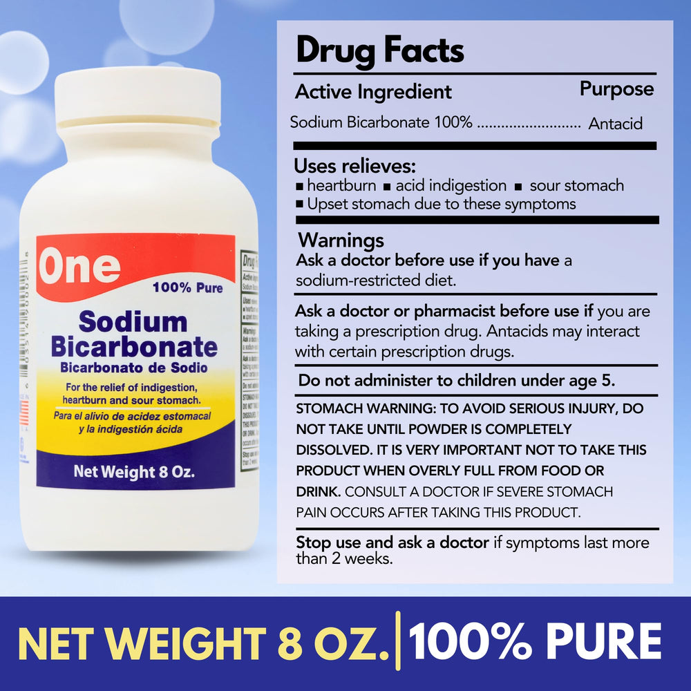 Arymar sodium bicarbonate in kitchen use image emphasizes rise for fluffy baked goods.