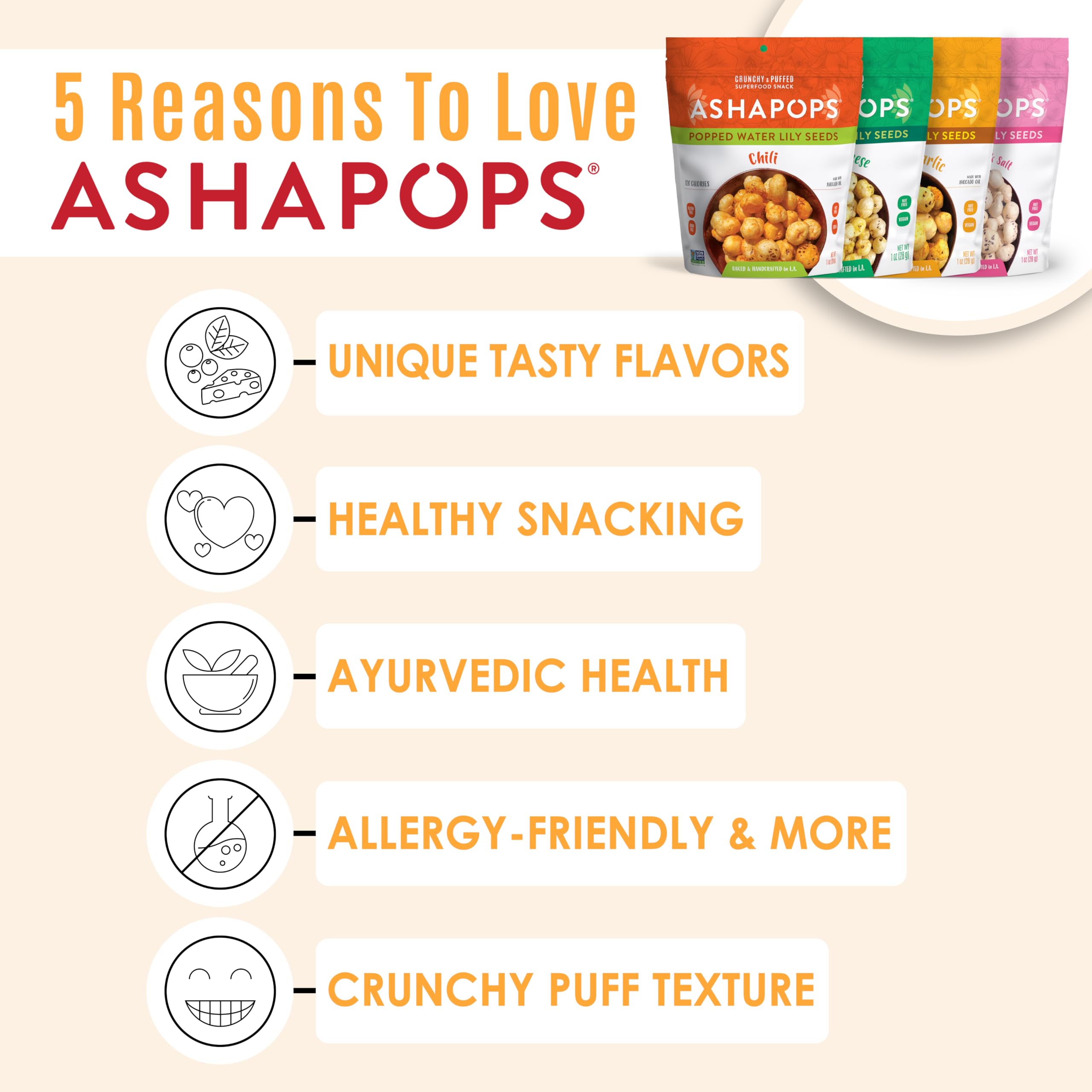 AshaPops chili-lime bag offers bold flavor for zesty snacking