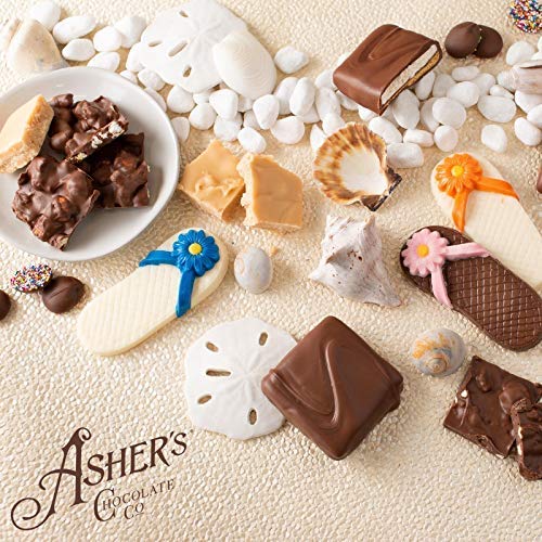 Asher's Chocolates premium ingredients collection, refined chocolate experience.