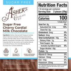Individually wrapped cordials from Asher's maintain freshness and convenient sharing.