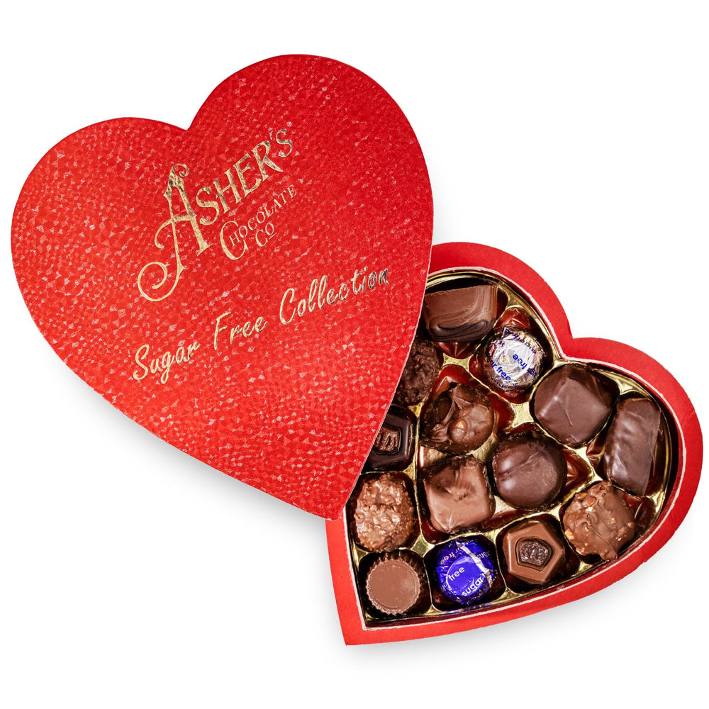 Asher's kosher certified chocolates, premium quality in a gift-ready package