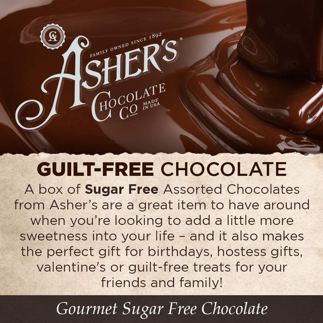 Asher's Sugar Free Buttercreams treats close-up.