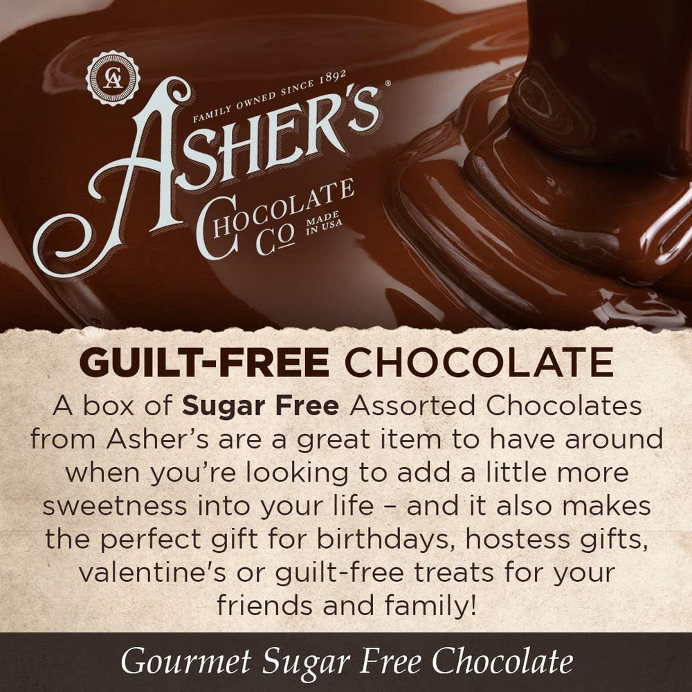 Asher's Sugar Free Buttercreams treats close-up.