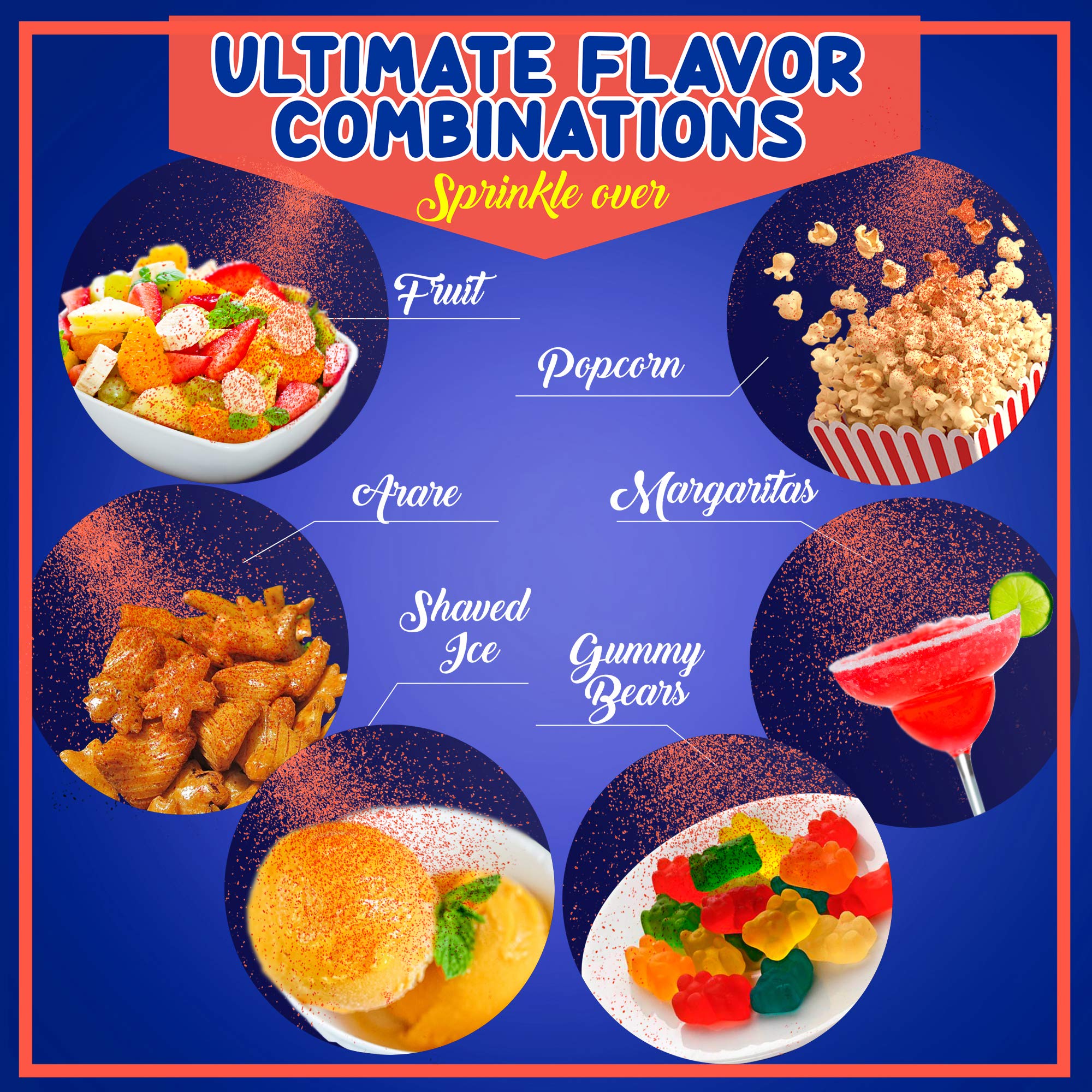 Asia Trans Li Hing Mui powder on gummies for a tangy kick