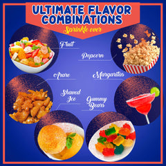 Asia Trans Li Hing Mui powder on gummies for a tangy kick