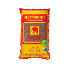 Asian Best Red Rice bag highlighting whole grain nutrition and gluten-free benefits
