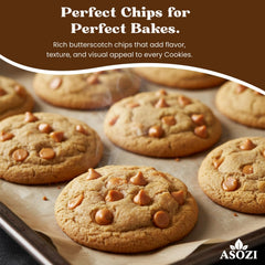ASOZI butterscotch chips in cookies for creamy pockets