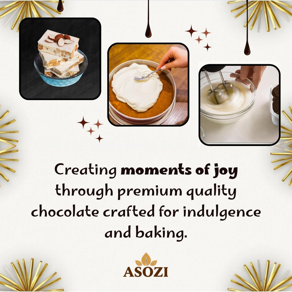ASOZI wafers ideal for cake pops, truffles, and bark.