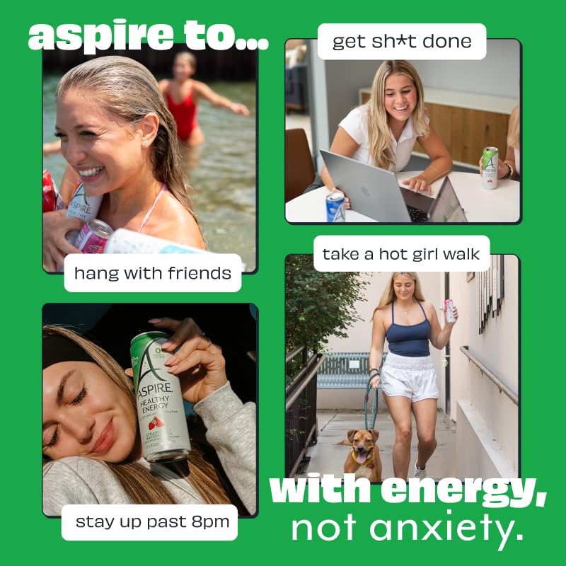 ASPIRE Apple Acai packaging communicates keto-friendly vegan energy option.