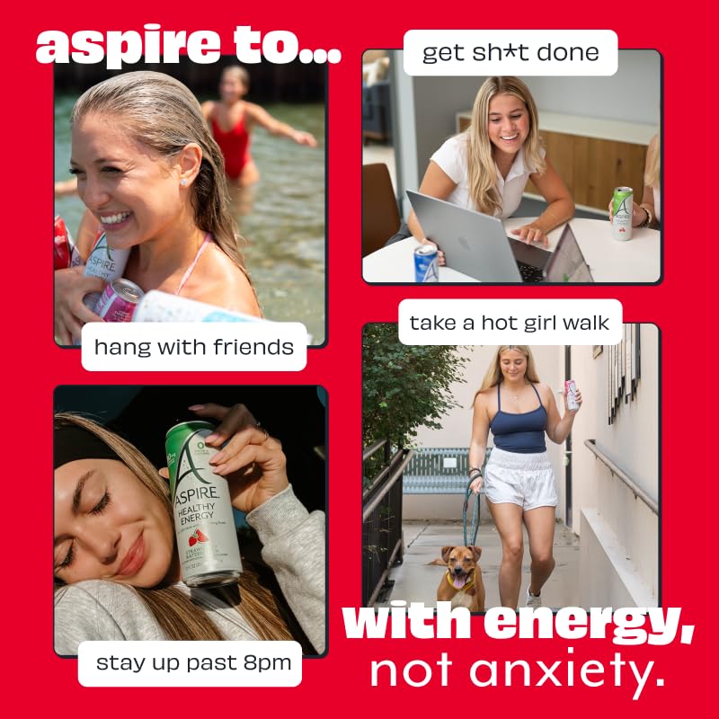 ASPIRE Sweet Cherry energy drink ready to refresh after workouts