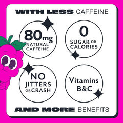 ASPIRE vitamins banner highlights B and C vitamins for alertness