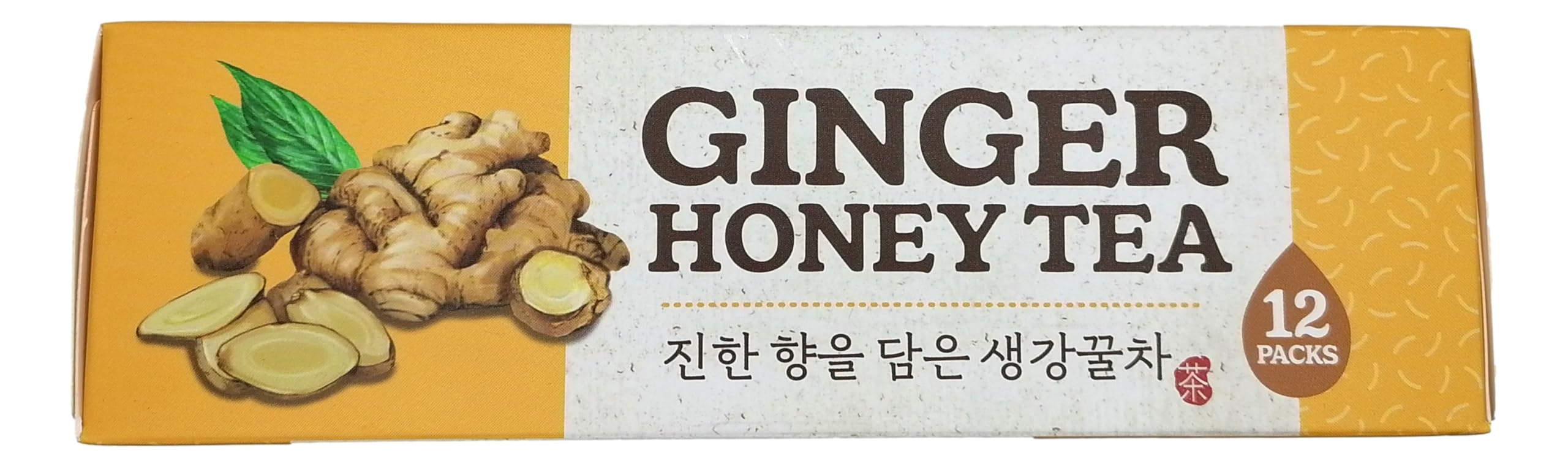 Assi Instant Ginger Tea with Honey ingredients, highlighting natural ginger and honey for cozy moments.