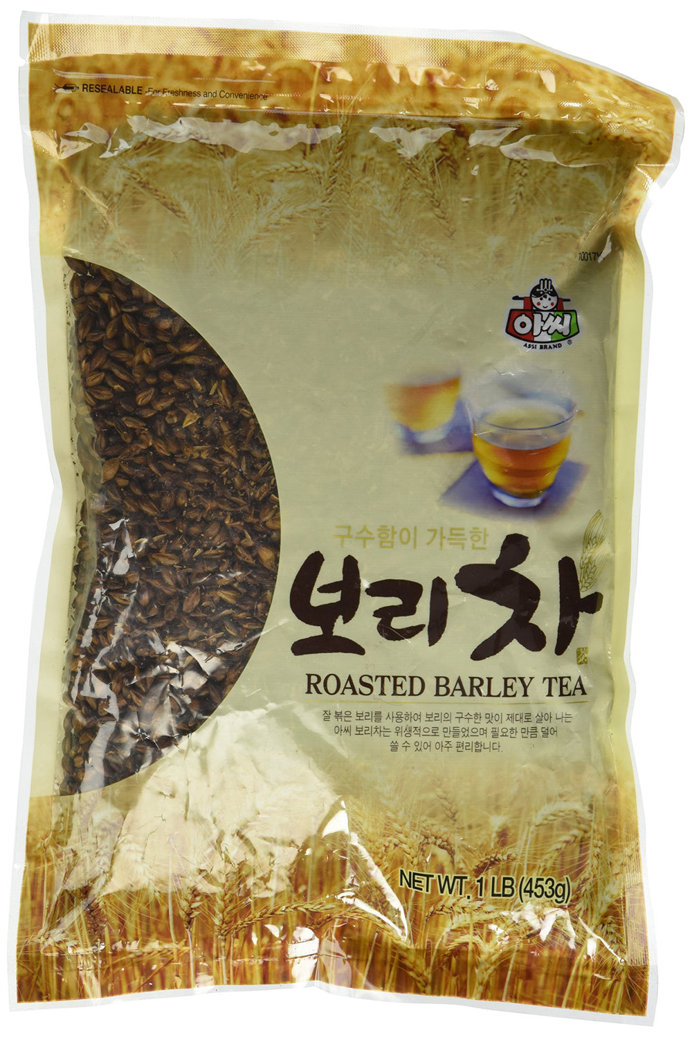 Assi Premium Roasted Barley Tea loose leaf for a comforting, caffeine-free cup.