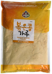 Assi roasted soy powder packaging ready for pantry storage.