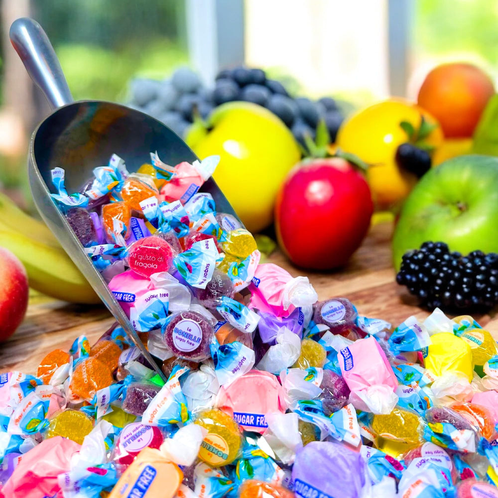 Assortit fruity and creamy flavor medley, satisfying cravings with variety.